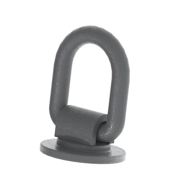 Forged 1Inch D-Ring With Weld-On Mounting Bracket