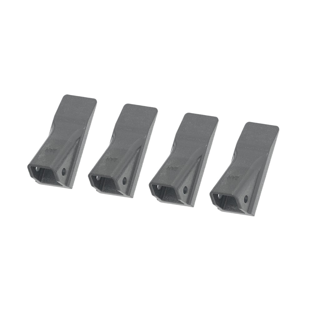 2A Bucket teeth and Adapter 1067-0075 (4)