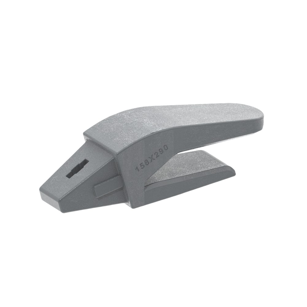 Hensley Style 290 Series Bucket teeth and Weld-on Adapter 158X290 (1)