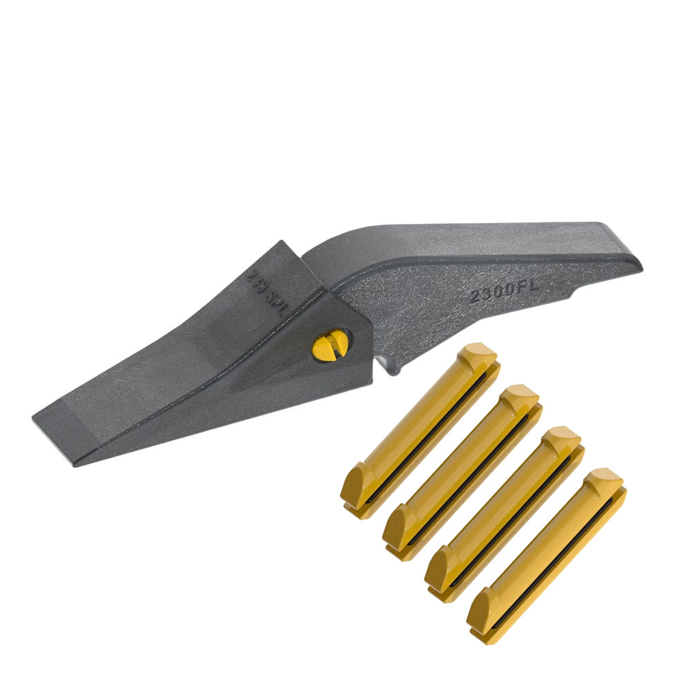 H&L-Style-230SPL-Bucket-Teeth-and-2300FL-Adapter-for-Wheel-Loader-Excavator-and-Loader