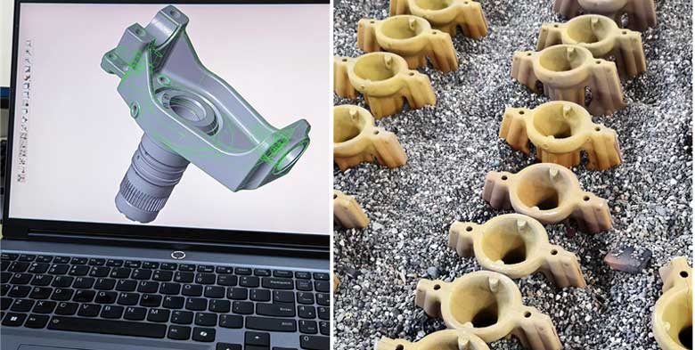 Heavy-Duty-Truck-Steering-Knuckle-Casting-Precision-Machined-5