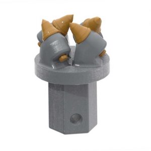 Rock-Auger-Pilot-with-Bullet-Teeth-1