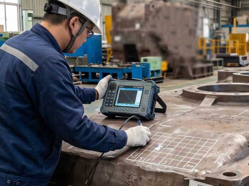 NDT-Gas-Porosity-Defects-in-Heavy-Machinery-Castings